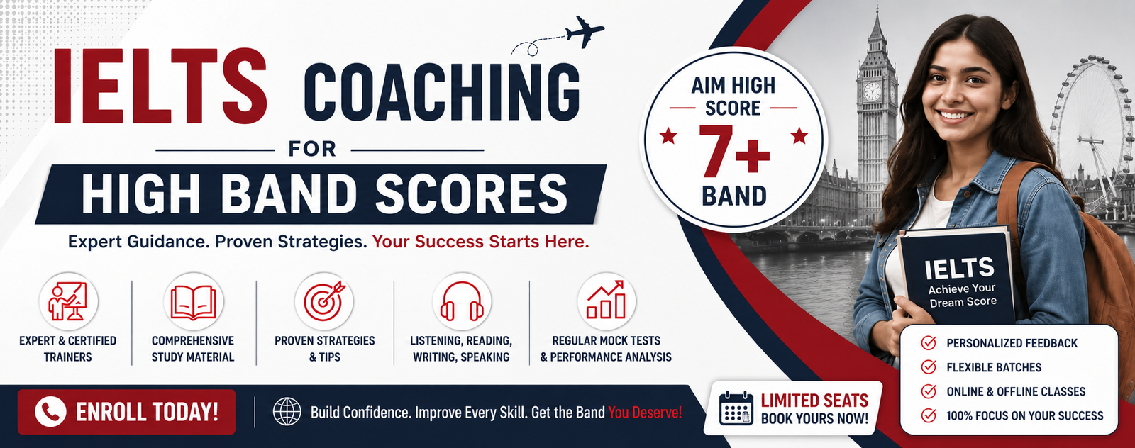 IELTS Coaching for High Band Scores at VisaVista Global